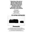 PANASONIC CXDP801 Owner's Manual