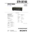 SONY STRDE185 Service Manual