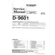 PIONEER D-9601 Service Manual