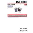 SONY MVCCD350 Owner's Manual