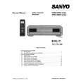 SANYO VHRS700E Service Manual