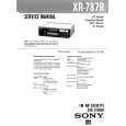 SONY XR787R Service Manual