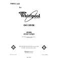 WHIRLPOOL LG5801XMW2 Parts Catalog