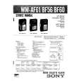 SONY WMAF61 Service Manual