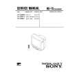 SONY KVT29MN11 Service Manual