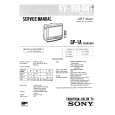 SONY KV2584WR Service Manual