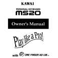 KAWAI MS20 Owner's Manual