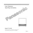 PANASONIC PT51G30T Owner's Manual