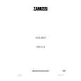 ZANUSSI ZRB30JA Owner's Manual