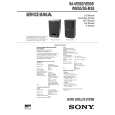 SONY SAVE502 Service Manual