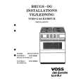 VOSS-ELECTROLUX GGB2331 Owner's Manual
