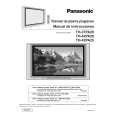 PANASONIC TH42PA25 Owner's Manual