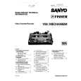 SANYO MECHANIZM V95I Service Manual