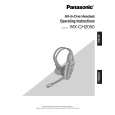PANASONIC WXCH2050P Owner's Manual