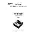 SONY AV-8650 VOLUME 1