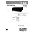 SONY TCV701 Service Manual