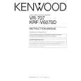 KENWOOD VR707A Owner's Manual
