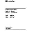 ELECTROLUX EOB199B Owner's Manual