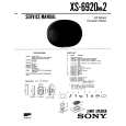 SONY XS6902MK2 Service Manual