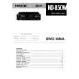 NIKKO ND-850W Service Manual