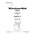WHIRLPOOL KSM50PWH2 Parts Catalog