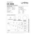 INFINITY CS3008 Owner's Manual