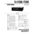 SONY TAF435R Service Manual