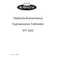 ROSENLEW RTT5252 Owner's Manual