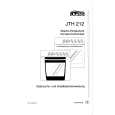JUNO-ELECTROLUX JTH 212W EG Owner's Manual