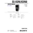 SONY SSXGR6 Service Manual