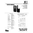 SONY NT1 Service Manual