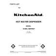 WHIRLPOOL KHWL160PSS1 Parts Catalog