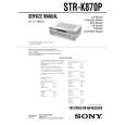 SONY STRK870P Service Manual