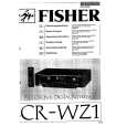FISHER CR-WZ1 Owner's Manual