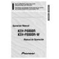 PIONEER KEH-P8800R(-W) Owner's Manual