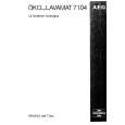 AEG LAV7104W Owner's Manual