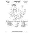 WHIRLPOOL SF340BEHW1 Parts Catalog