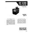 SONY KV5200 Service Manual