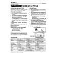 SONY SSU3030 Owner's Manual
