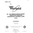 WHIRLPOOL SF3300EKW0 Parts Catalog