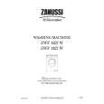 ZANUSSI ZWF1427W Owner's Manual