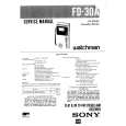 SONY FD30A Service Manual