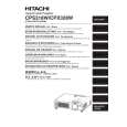 HITACHI CPS318W Owner's Manual