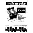 WHIRLPOOL SF316PESW4 Owner's Manual