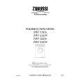 AEG ZWF 1621S Owner's Manual