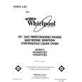 WHIRLPOOL SF336PESW2 Parts Catalog