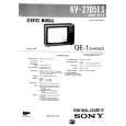 SONY KV2705ES Service Manual