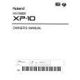 ROLAND XP-10 Owner's Manual