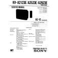 SONY KVA2923E Service Manual