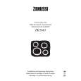 ZANUSSI ZKT663LALU 14A Owner's Manual